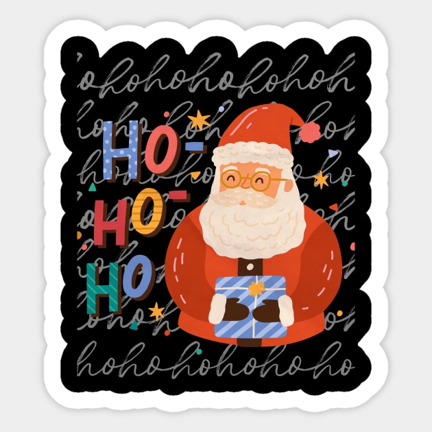 The Magic of Santa's Gift Sticker by Tee Trendz